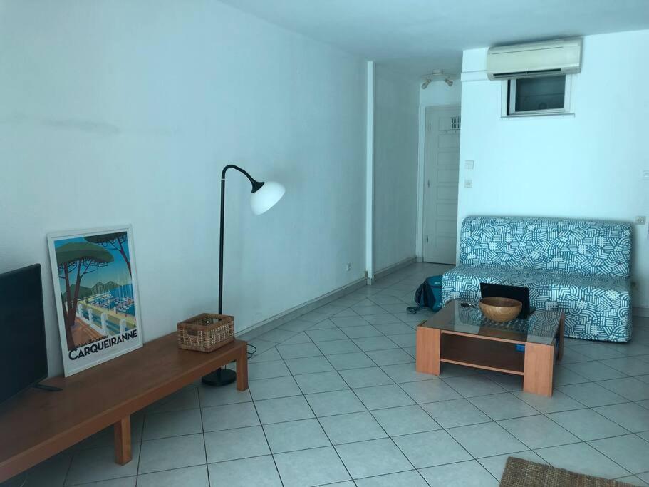 Apartamento Grand Studio Veranda Et Terrasse Carqueiranne Exterior foto